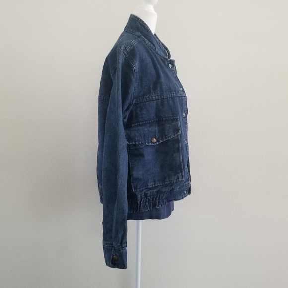 VINTAGE 80's Jeans Jacket - Picture 4 of 15
